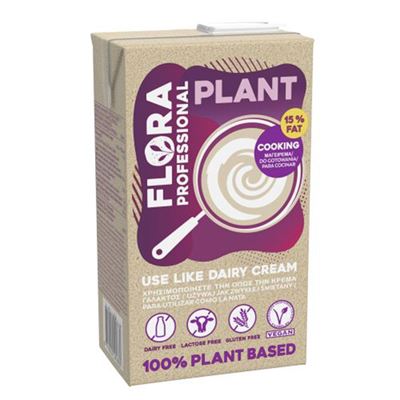 Flora Vegan Plant krém na vaření 15% 1x1l