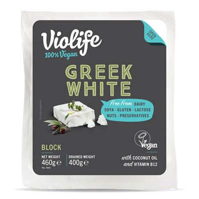 Veganský Řecký bílý v nálevu 1x400g Voilife