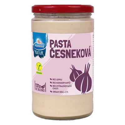 Česneková pasta kořenicí Natur 1x680g Podravka