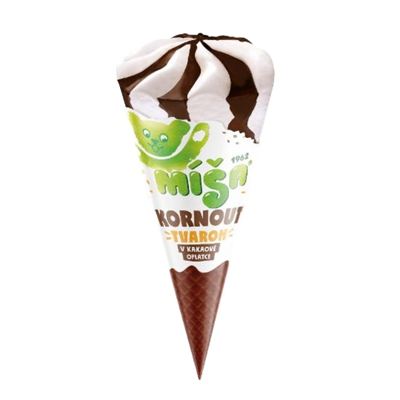 Míša Tvarohový kornout zmrzlina 30x90ml