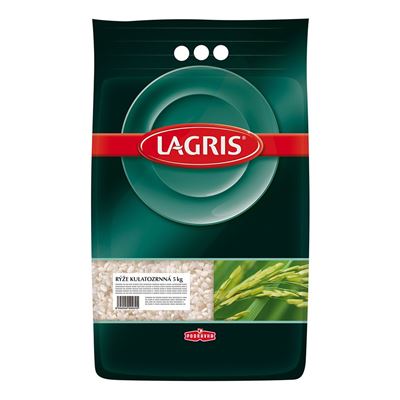 Rýže kulatozrnná 1x5kg Lagris