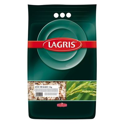 Rýže tří barev 1x3kg Lagris